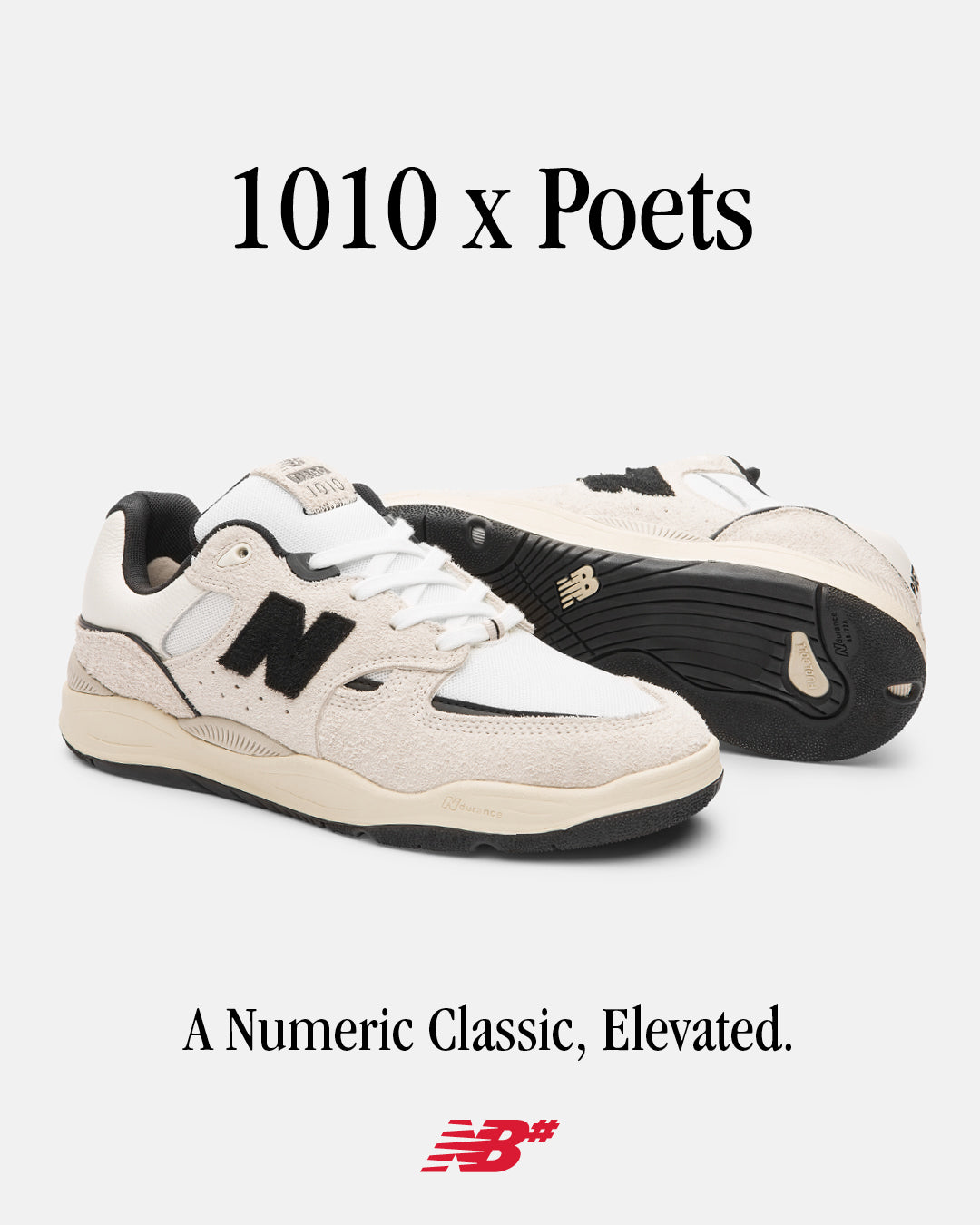 POETS × New Balance Tiago 1010 – Civil