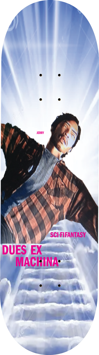 スケートボード THRER Jerry Hsu 8.5 Jerry Hsu Swiss Book Deck – Sci