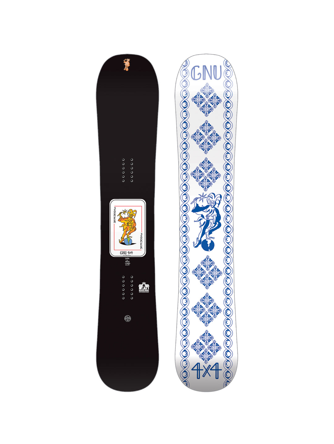 2025 Gnu Men's 4x4 Snowboard - 157cm