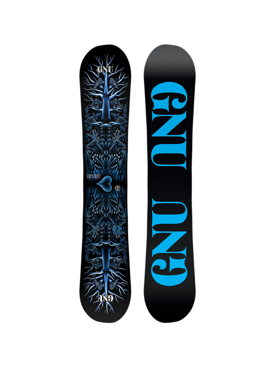 2025 Gnu Women's Ladies Choice Snowboard - 148.5cm