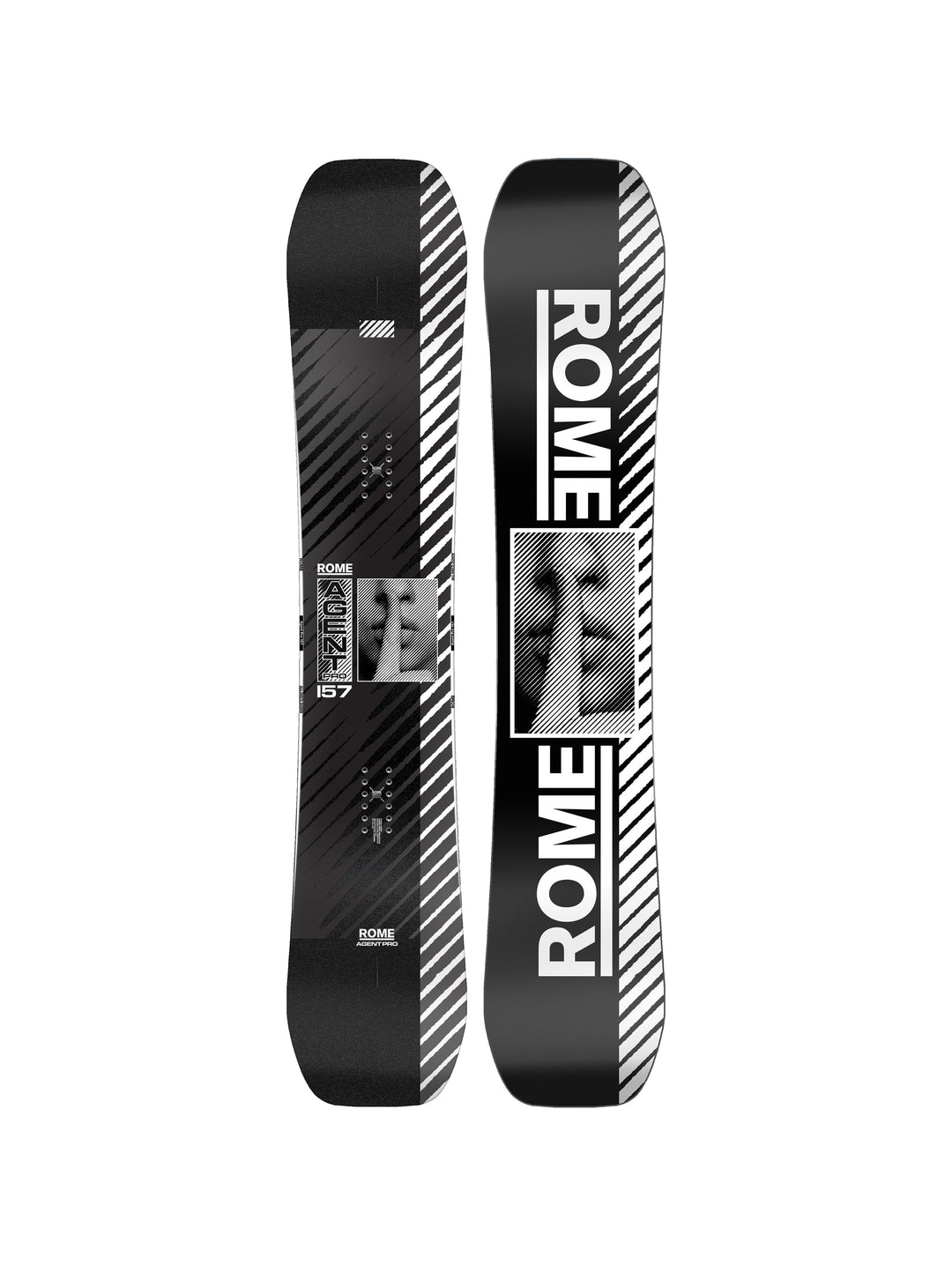 2025 Rome Agent Pro Snowboard - 154 cm