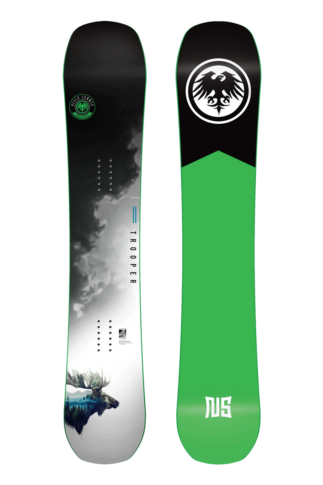 2026 Never Summer Men's Trooper X - 161cm Wide
