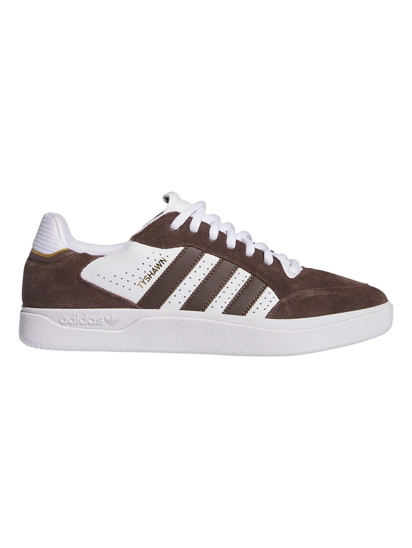 Adidas Tyshawn Low Shoes Brown White Gold