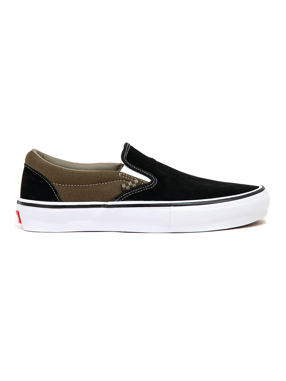 Vans Skate Slip On - Black / Olive