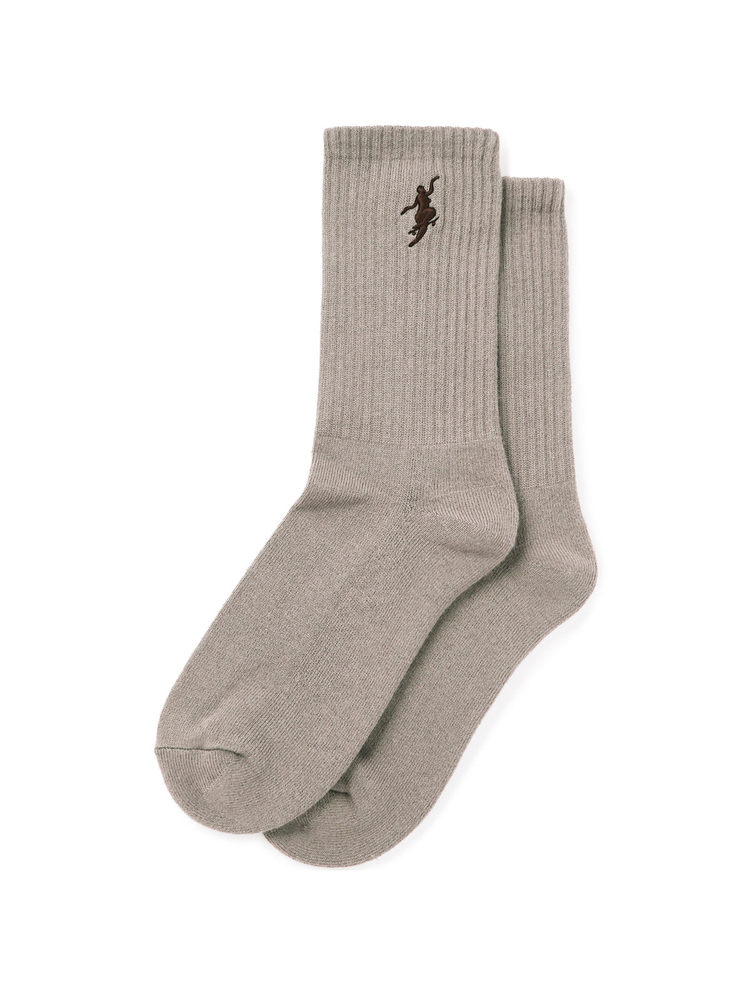 Polar No Comply Rib Socks - Sand / Brown