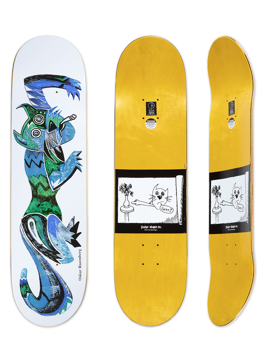Polar Oskar Trippin Deck - 8.125