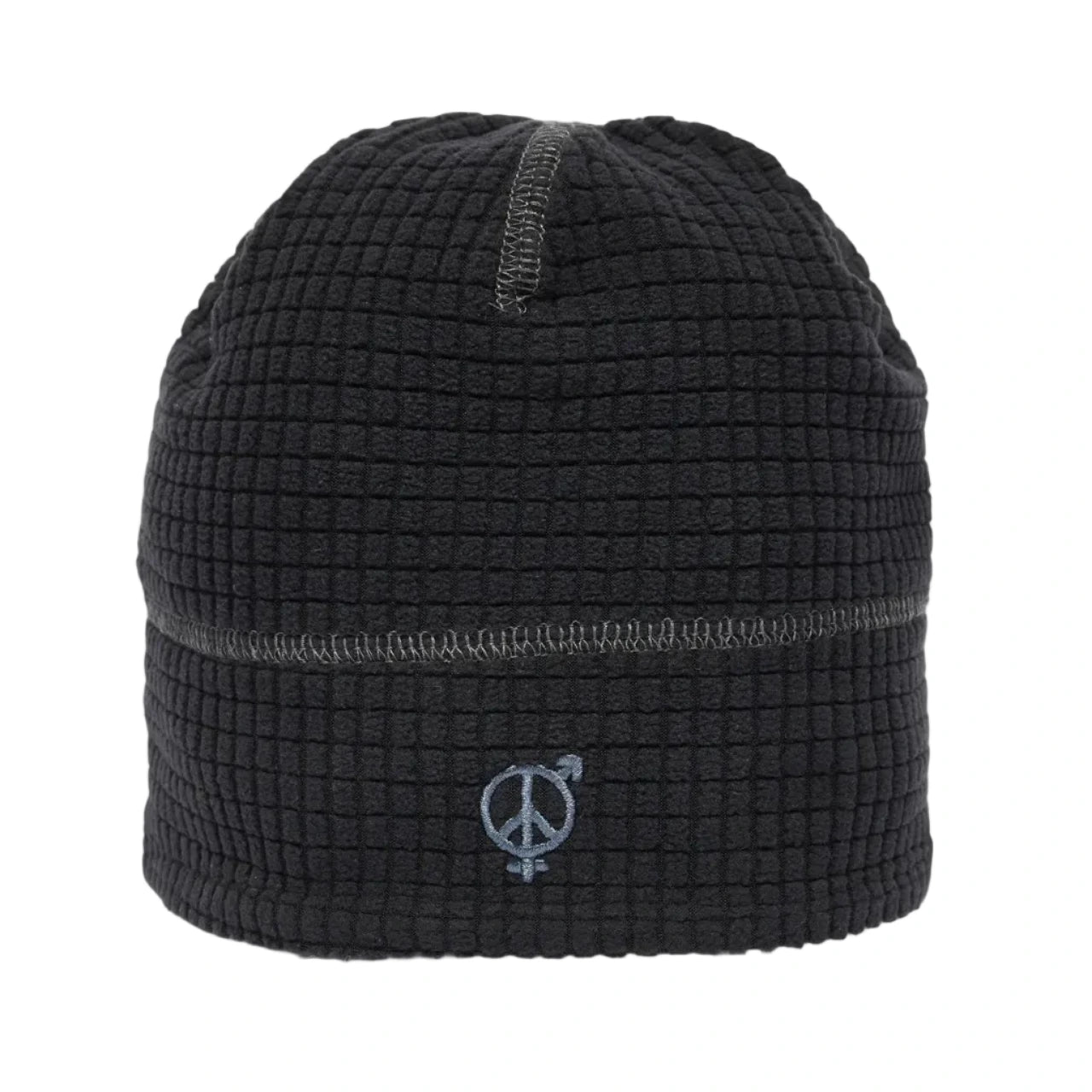 Sexhippies Reversible Grid Fleece Beanie - Black / Mid Grey – Civil