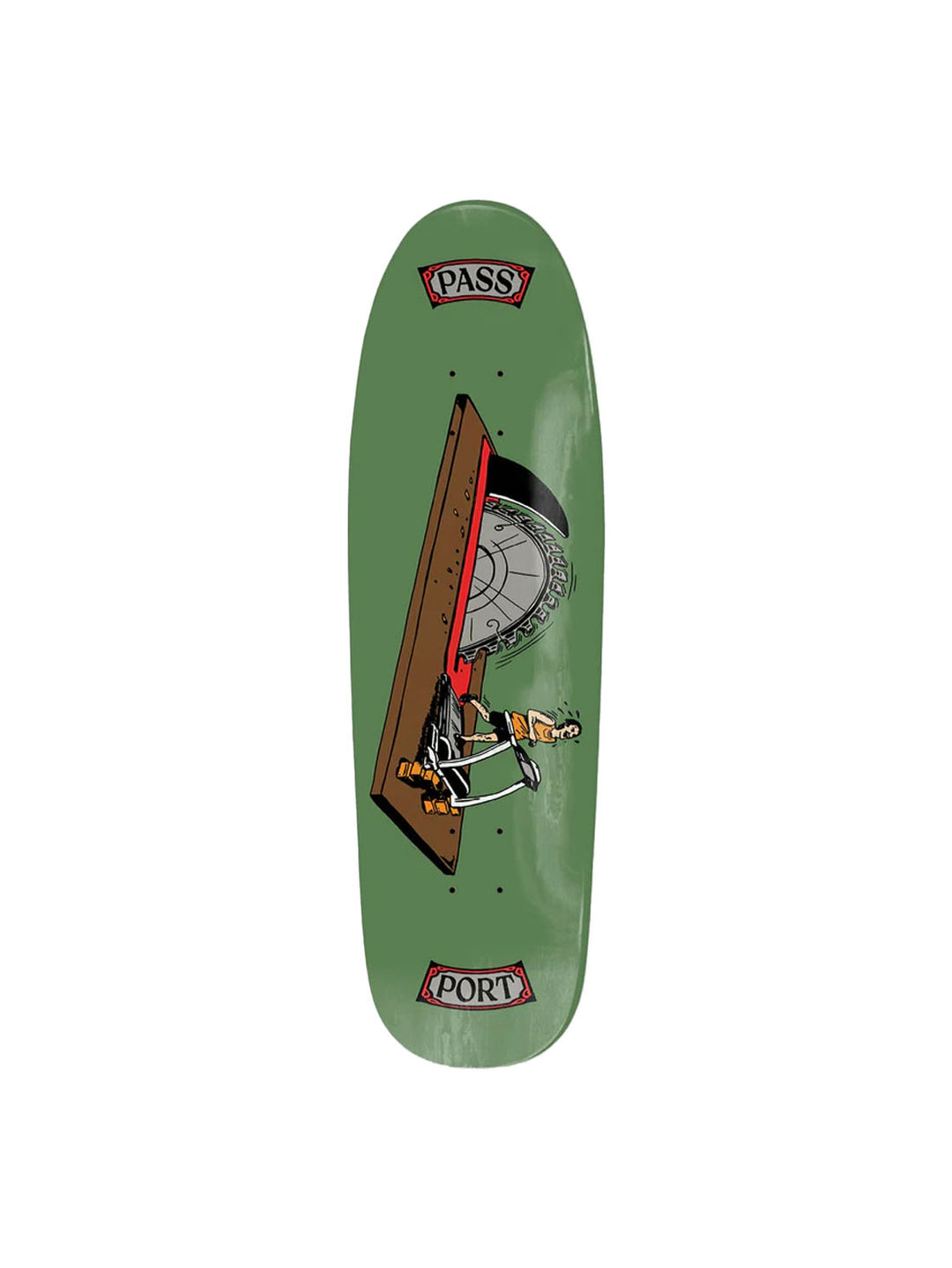 Passport You Making Me Nervous Keep Running Deck - 9.0 Shaped