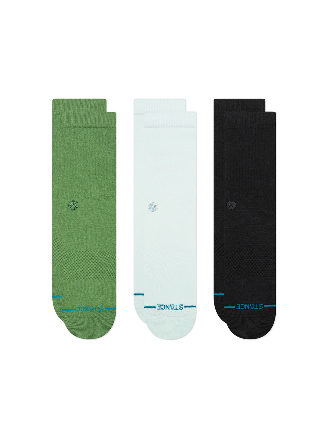 Stance ICON 3 Pack - Ice Blue / Green / Black