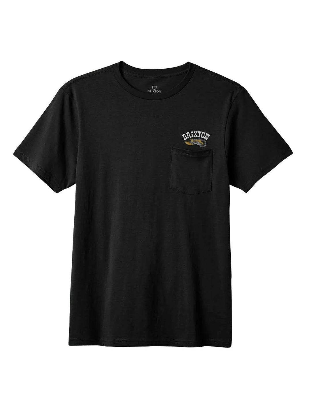Brixton Roller S/S Tailored Pocket T-Shirt - Black