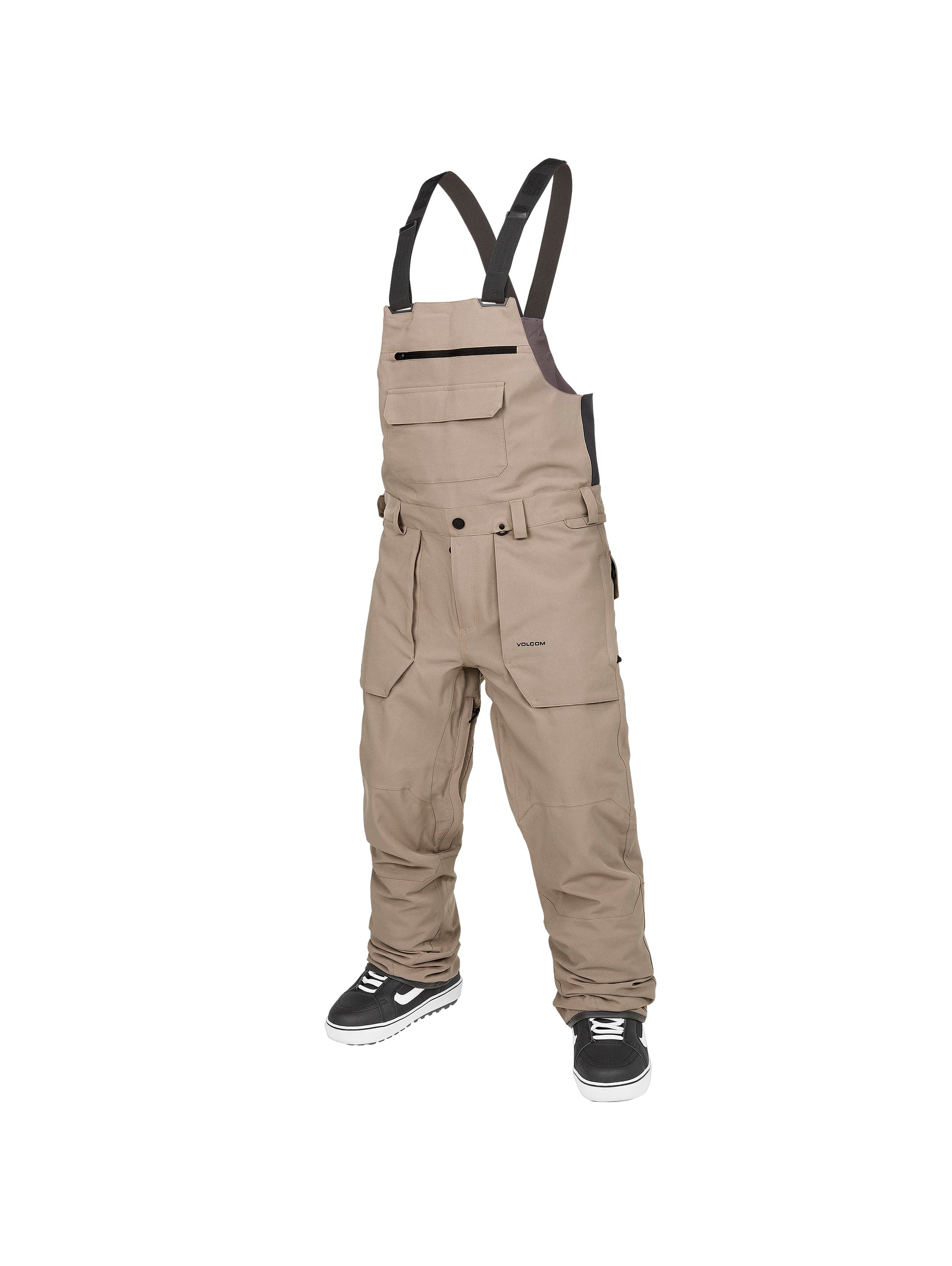 2025 Volcom Roan Bib Overall - Chestnut Brown – Civil