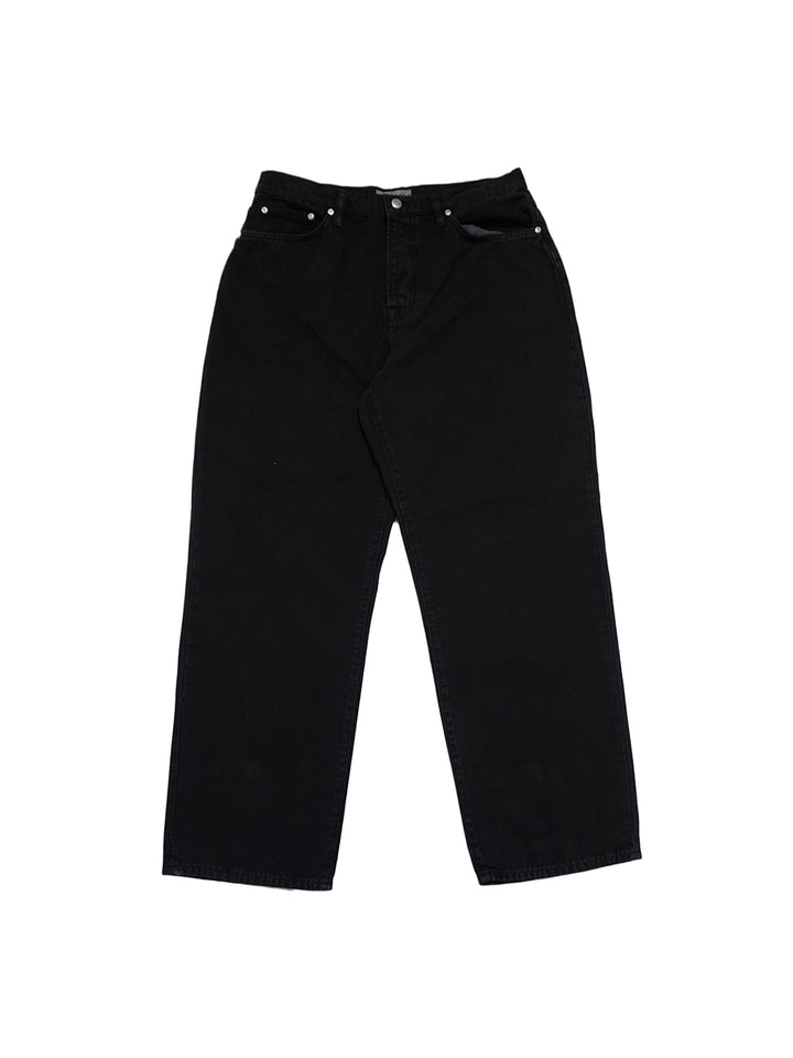 Stussy Big Ol' Jean Washed Canvas - Black