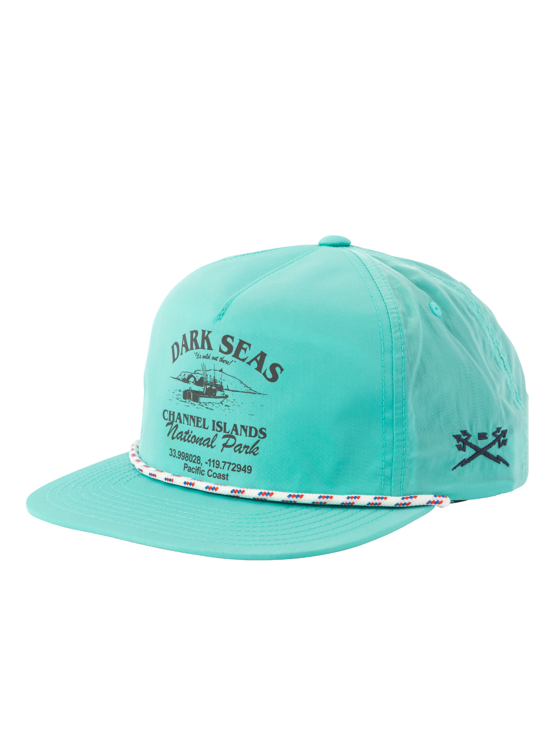 Dark Seas Park Hat - Turquoise