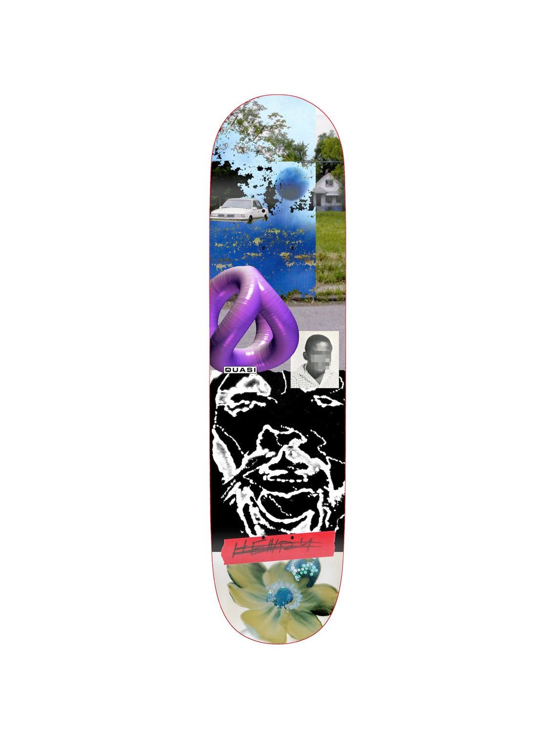 QUASIデッキJustin Henryモデル8.0 Quasi Justin Henry Detroit Deck - 8.5 B – Civil