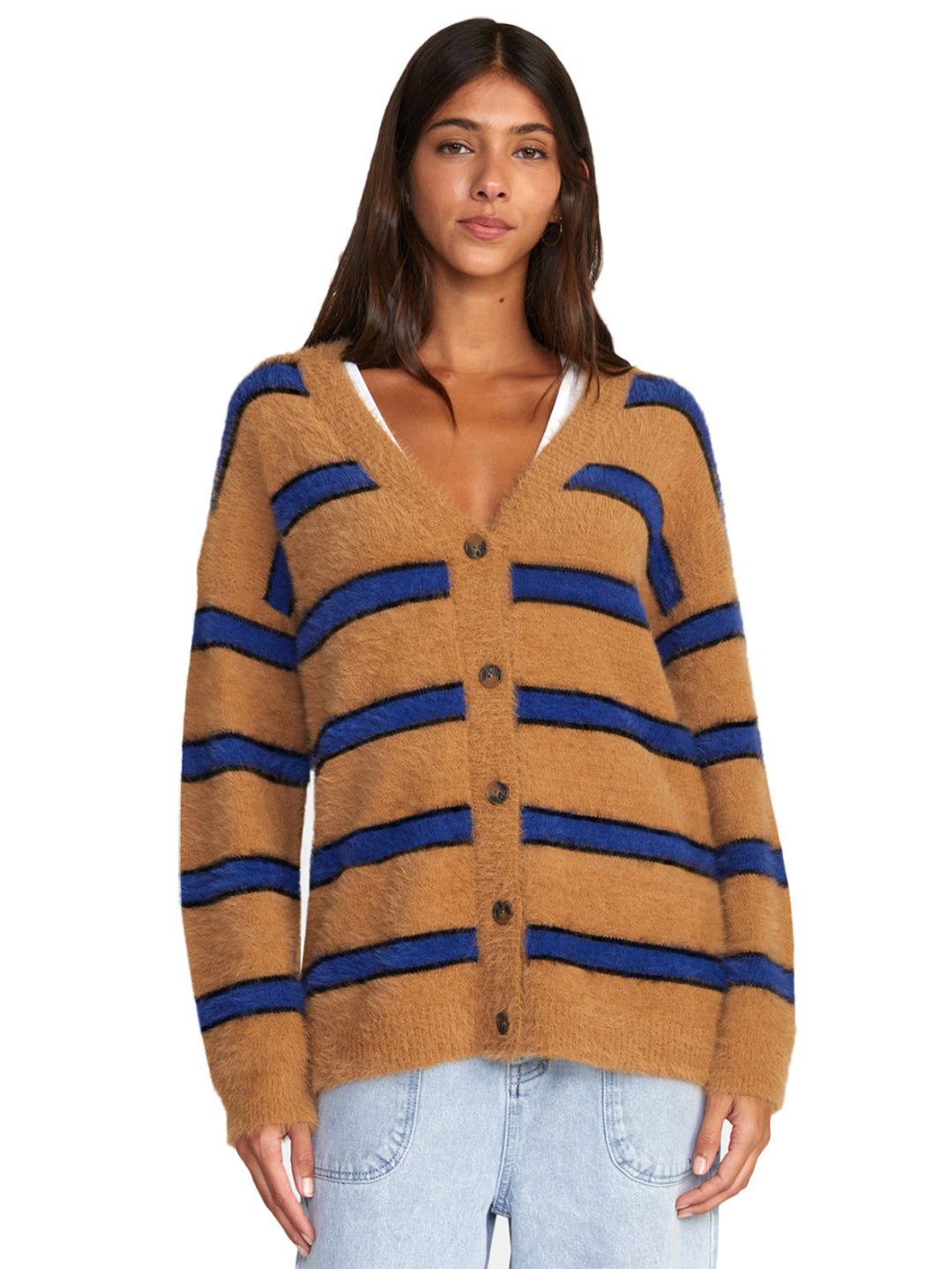RVCA Here We Are Cardigan Sweater