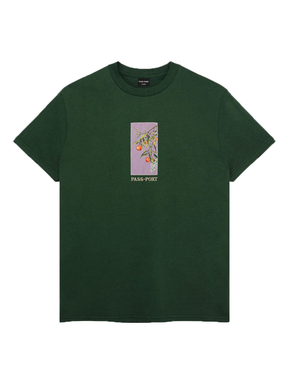 Pass Port Quandong Tee - Forest Green