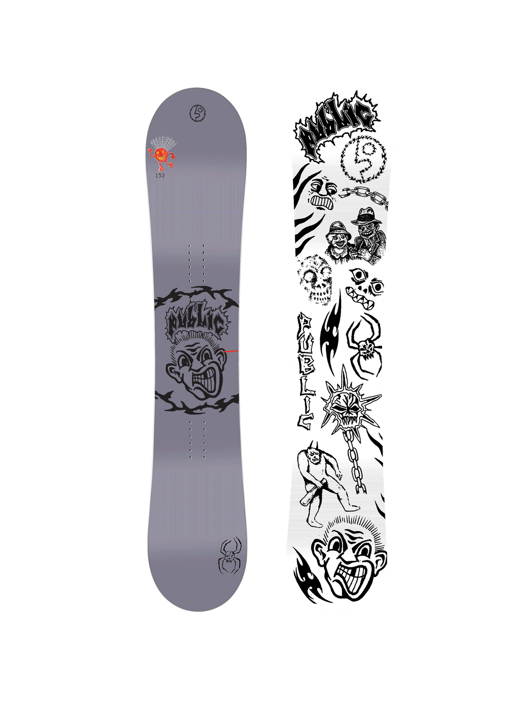 2025 Public Men's Disorder Snowboard - 152cm