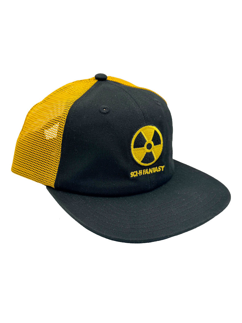 Sci-Fi Fantasy Radioactive Hat - Black / Yellow