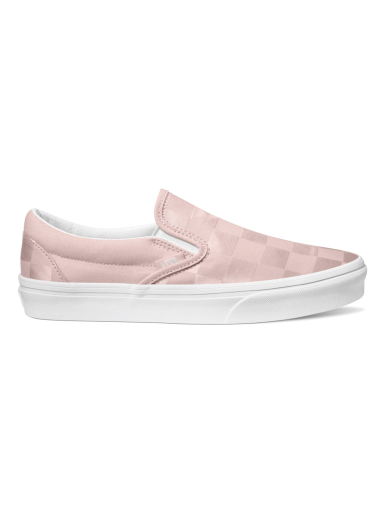 Vans Classic Slip On Satin - Checkerboard Sepia