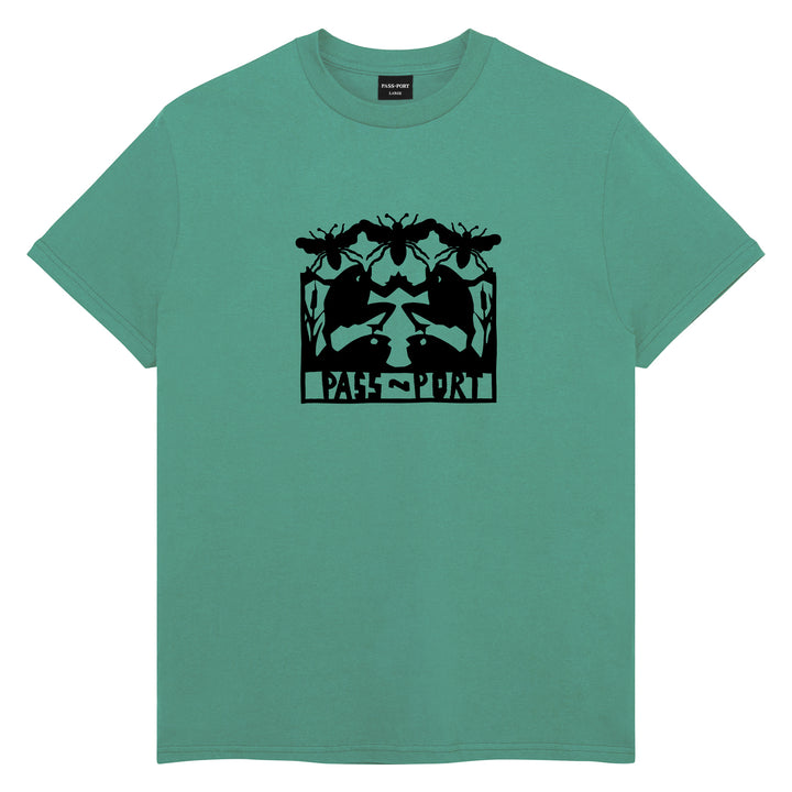 Passport Scissorcraft Tee - Teal