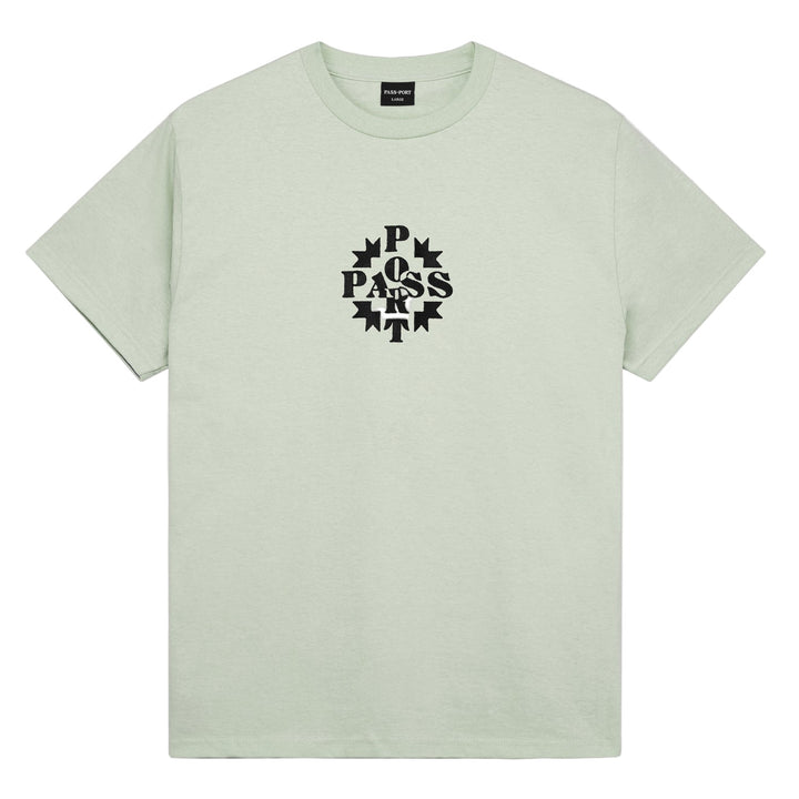 Passport Minted Tee - Harbour Grey