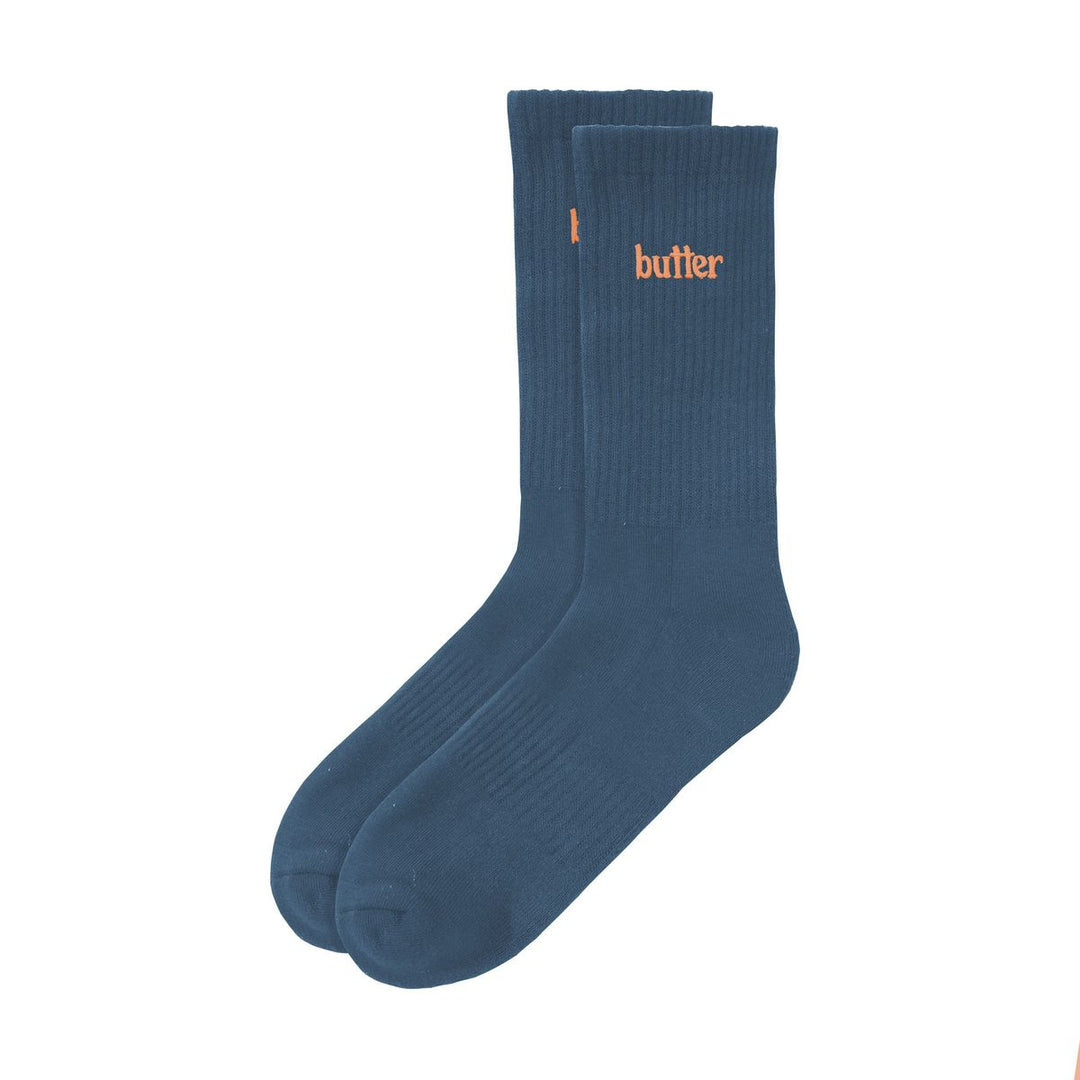 Butter Goods Basic Socks - Dark Teal