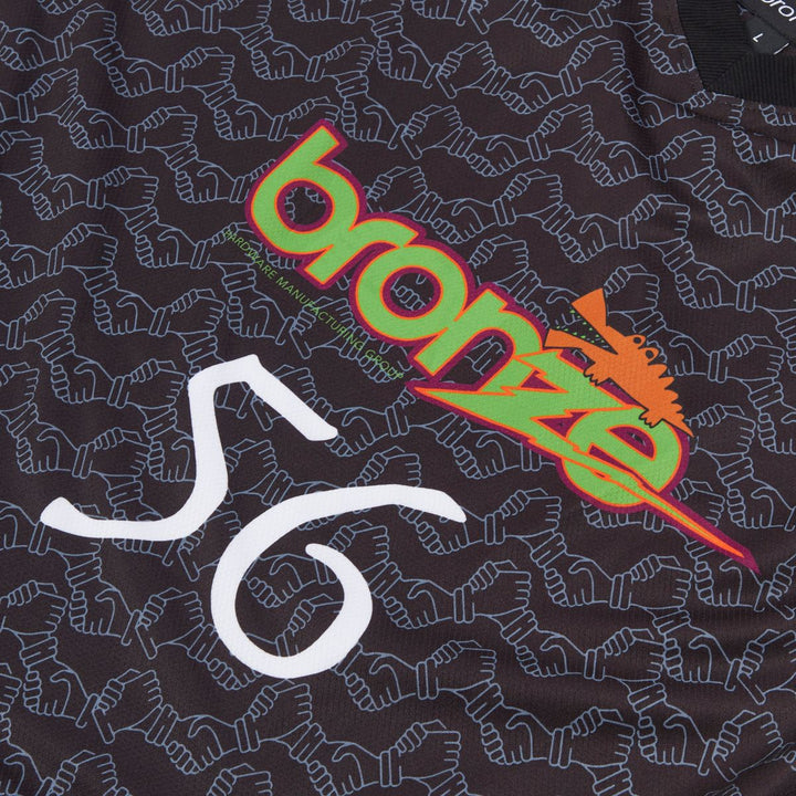 Bronze 56k Trust Soccer Jersey - Black