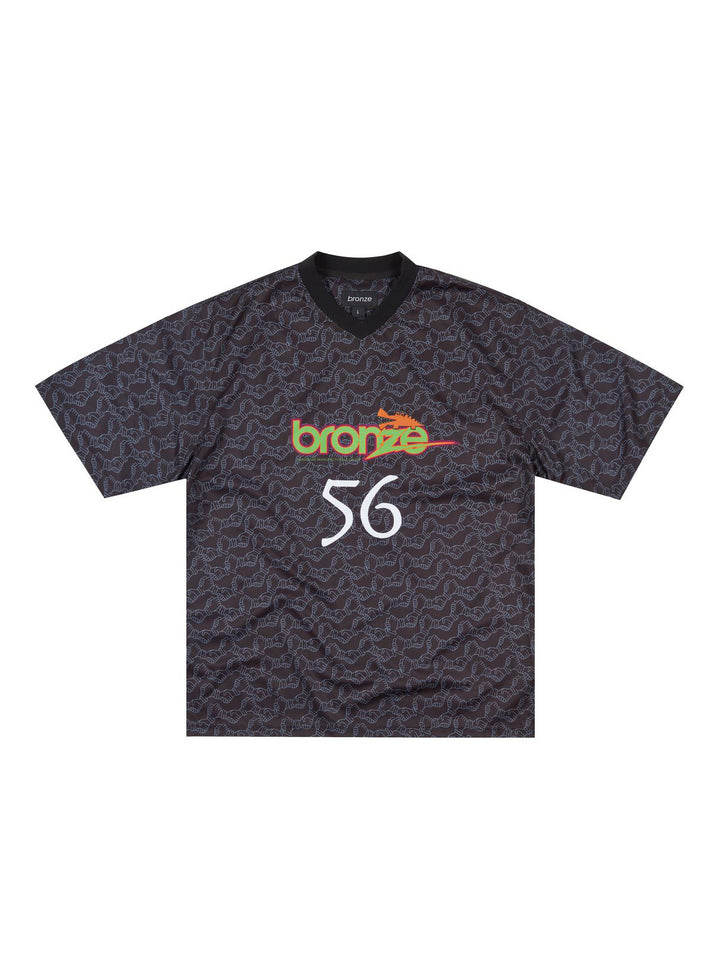 Bronze 56k Trust Soccer Jersey - Black
