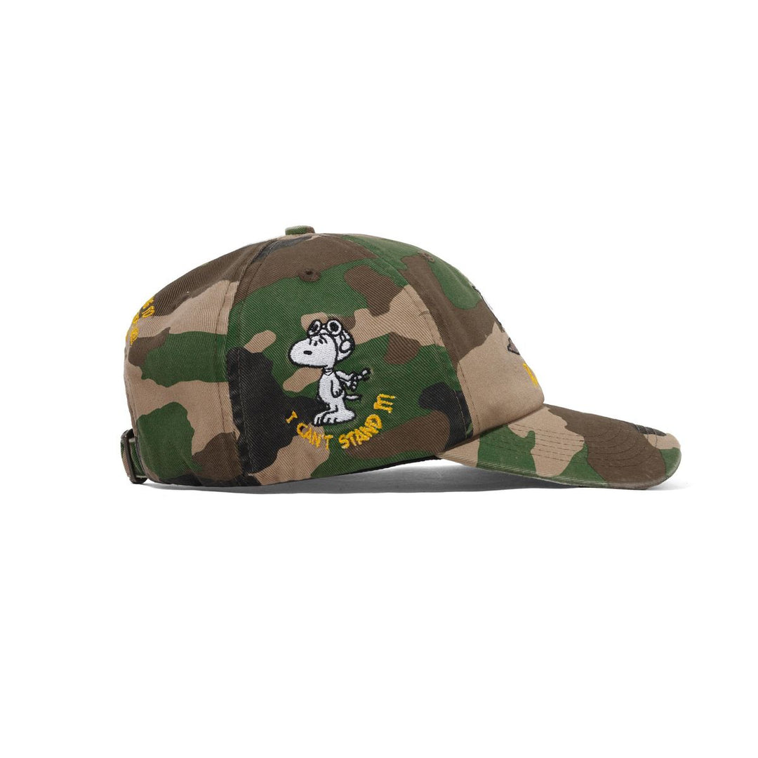 Butter x Peanuts Rats 6 Panel Cap - Camo