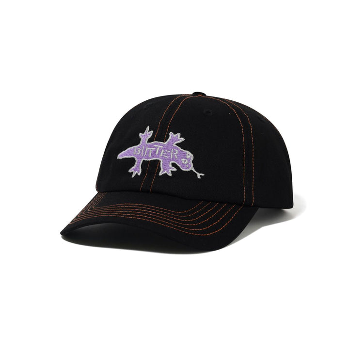 Butter Reptile 6 Panel Cap - Black