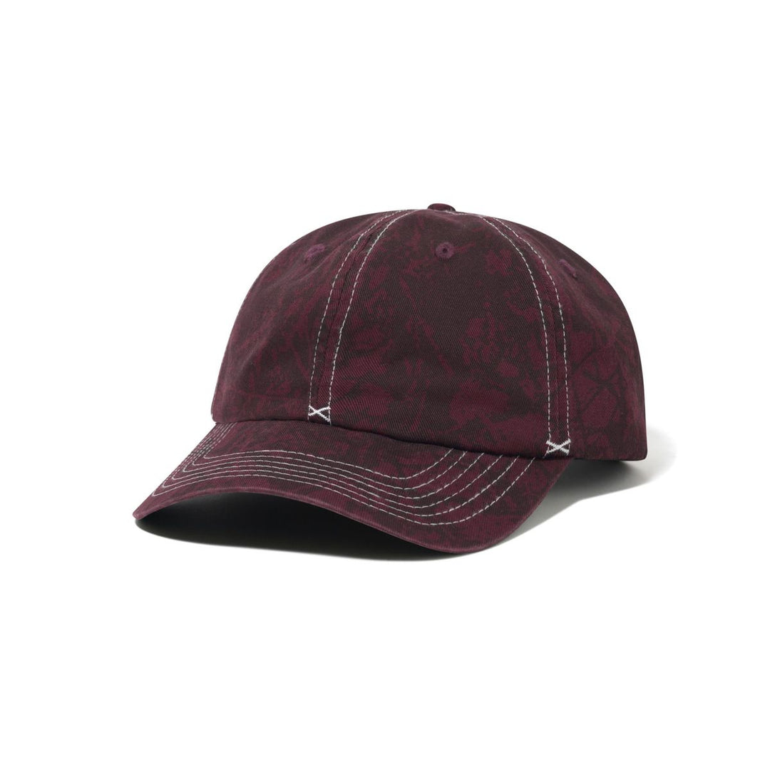 Butter Woods Camo 6 Panel Cap - Rust