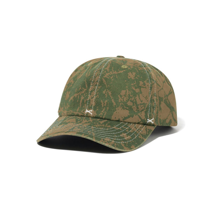 Butter Woods Camo 6 Panel Cap - Sage