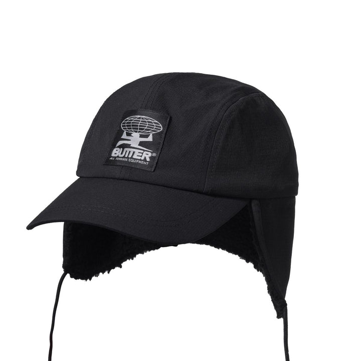 Butter Terrain Ski 4 Panel Cap - Black