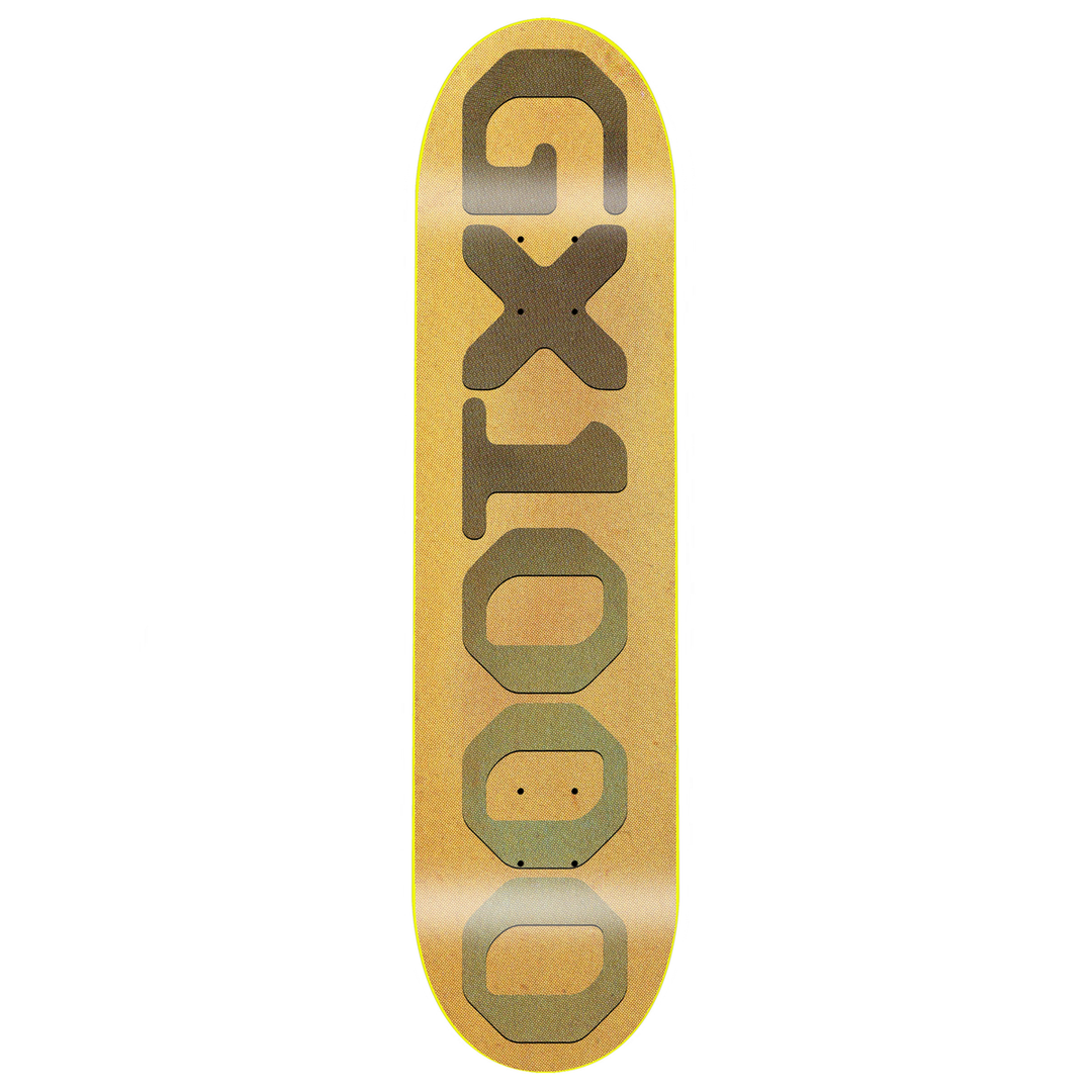 GX1000 OG Logo Patina Goldish W/ Green Font - 8.375