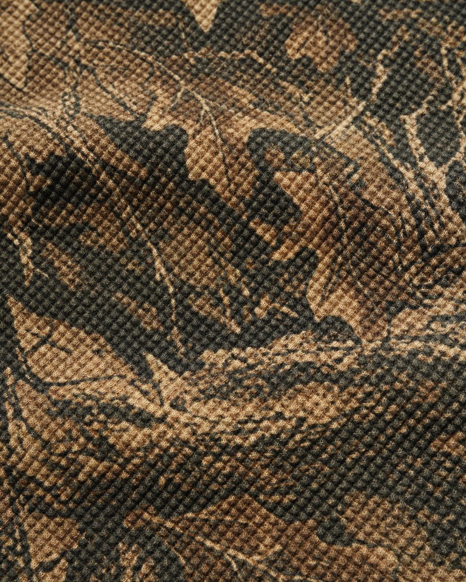 Butter Waffle L/S Top - Forest Camo