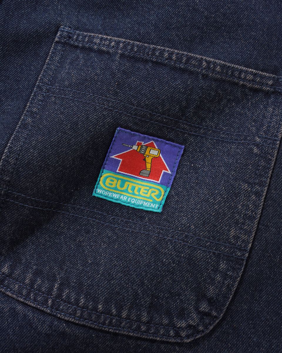 Butter Work Pants - Distressed Tinted Indigo