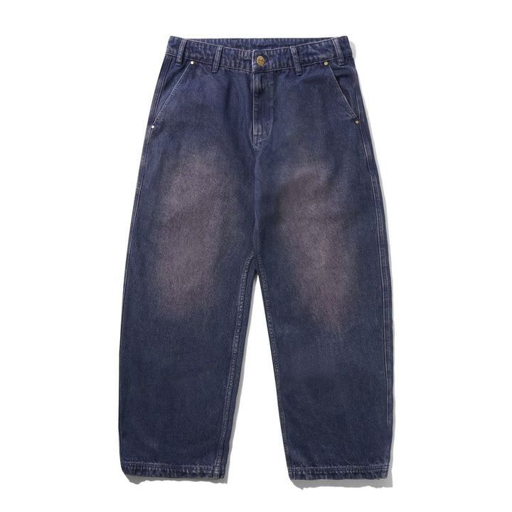 Butter Work Pants - Distressed Tinted Indigo