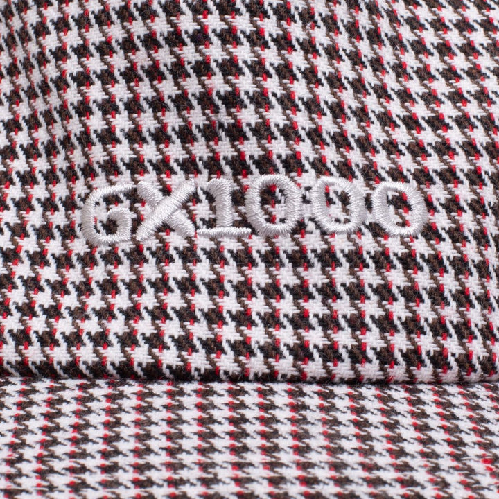 GX1000 Mini OG Logo Houndstooth Hat - White / Black