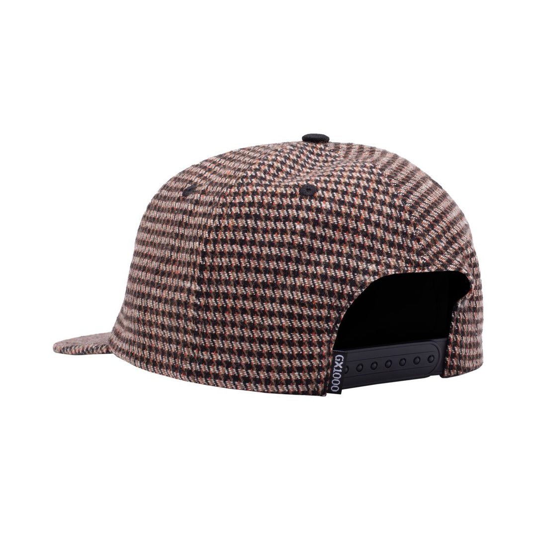 GX1000 Mini OG Logo Houndstooth Hat - Brown / Black