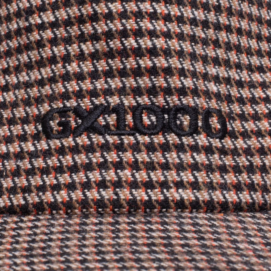 GX1000 Mini OG Logo Houndstooth Hat - Brown / Black
