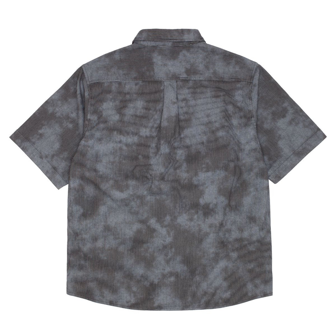 GX1000 Short Sleeve Button Down - Over Dyed w/ Bleach Spots