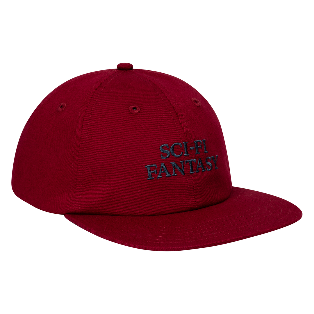 Sci-Fi Fantasy Herringbone Logo Hat - Red