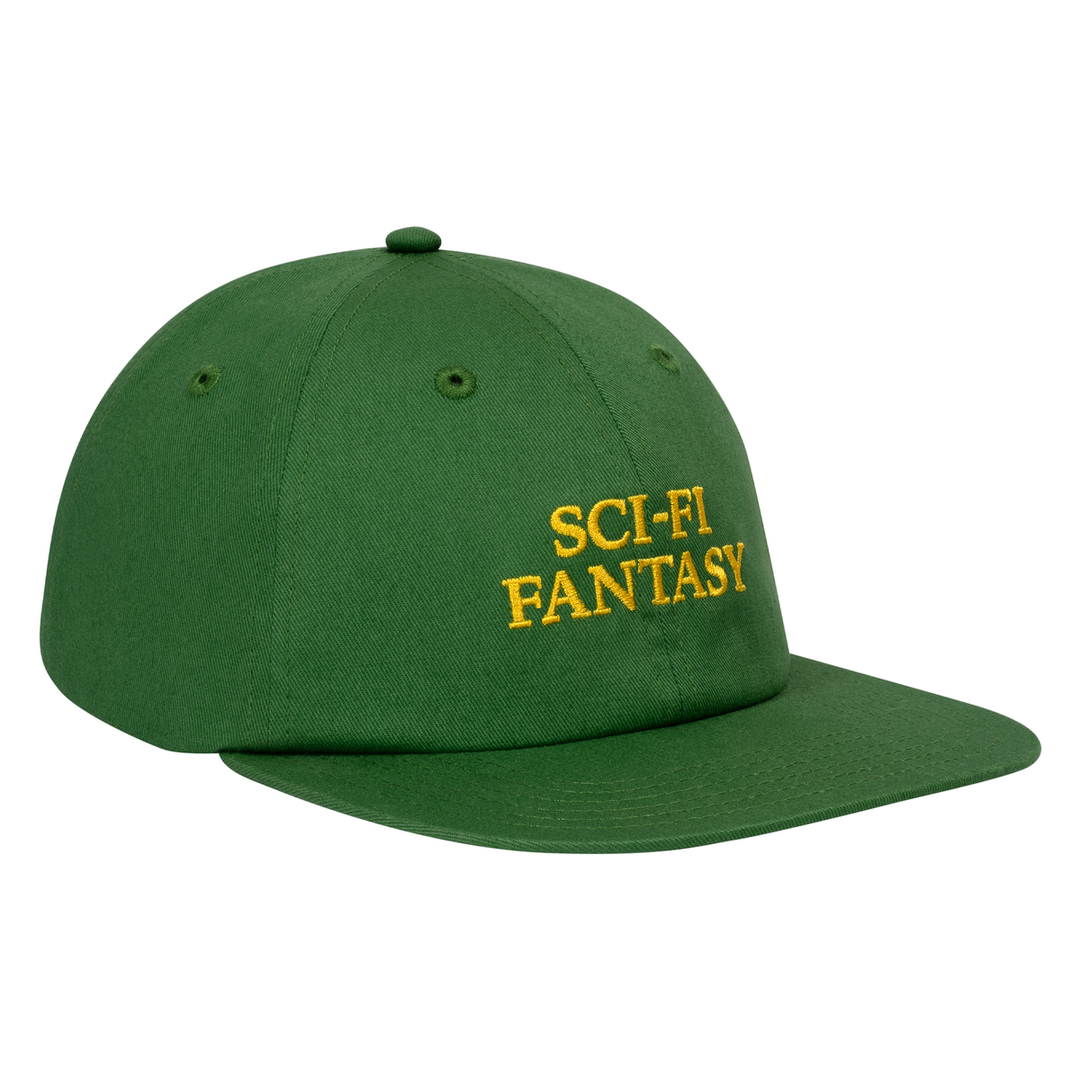 Sci-Fi Fantasy Herringbone Logo Hat - Green