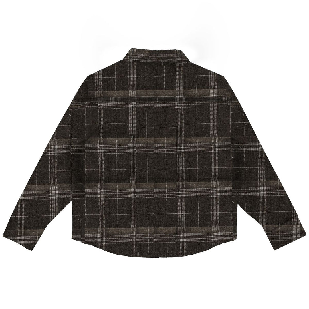 WKND RR Long Sleeve Tee - Brown Plaid