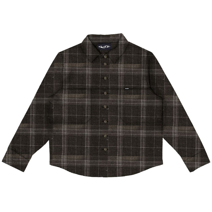 WKND RR Long Sleeve Tee - Brown Plaid