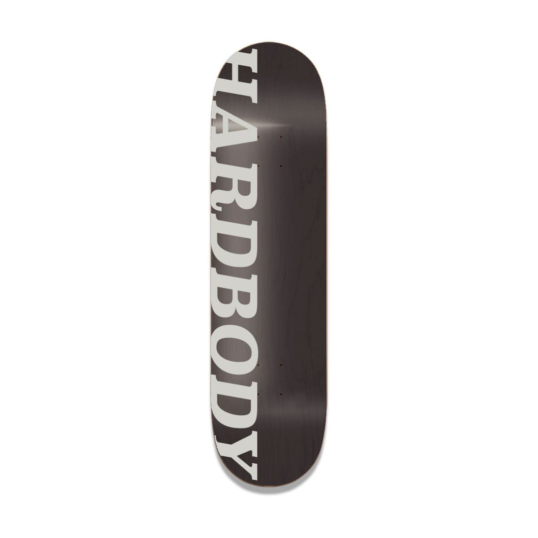 Hardbody Silver Logo Veneer Deck - 8.38