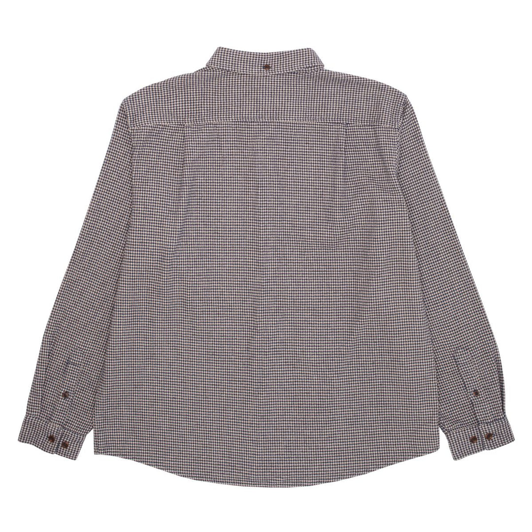 GX1000 Long Sleeve Houndstooth Button Down - Blue