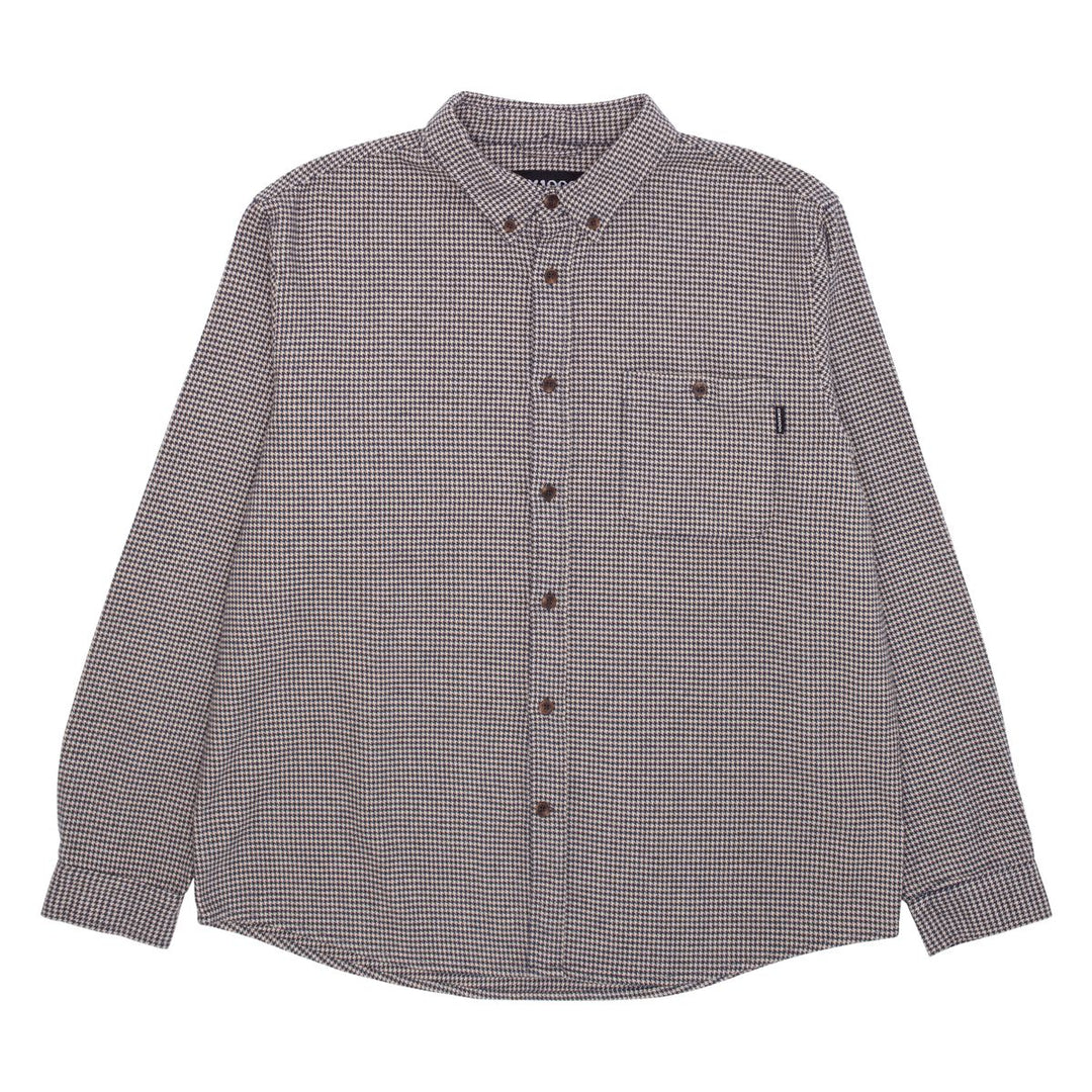 GX1000 Long Sleeve Houndstooth Button Down - Blue