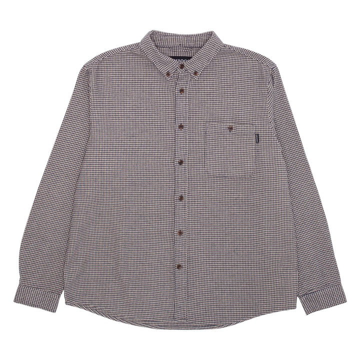 GX1000 Long Sleeve Houndstooth Button Down - Blue