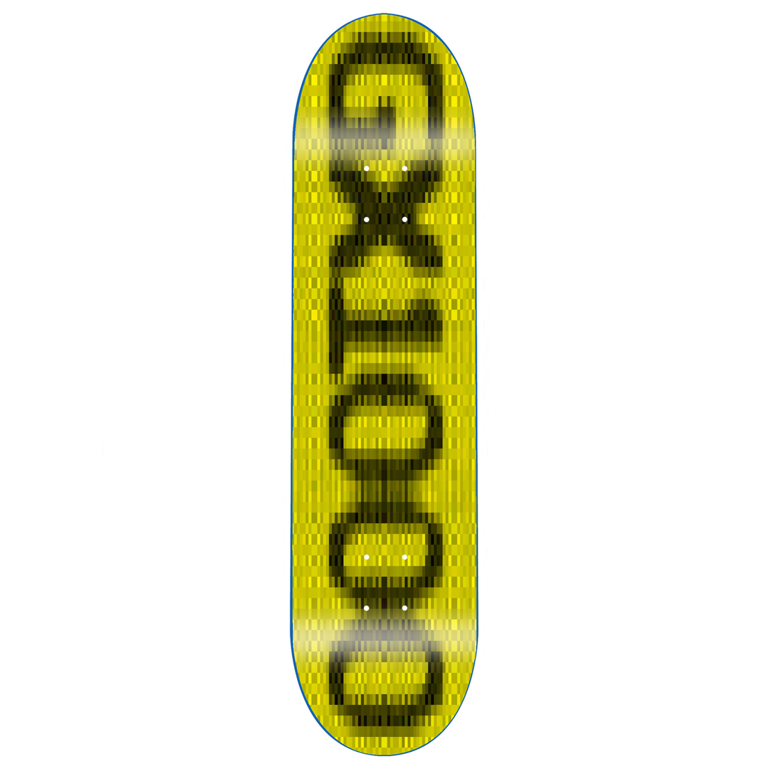 GX1000 OG Logo Blur Yellow Deck - 8.375